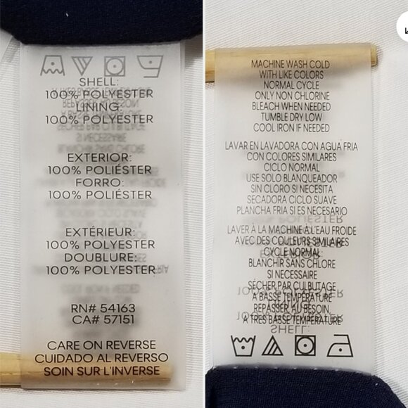 CALVIN KLEIN Top Blouse 6408E1M - Picture 8 of 8